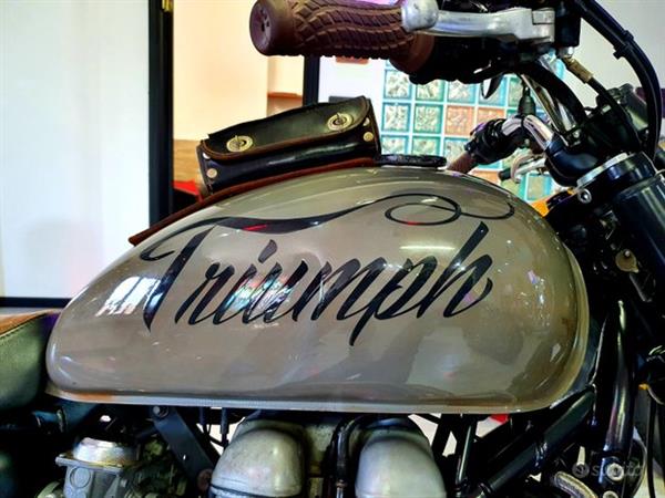 Triumph Bonneville T100 Scrambler Style 865