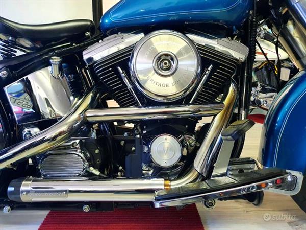 Harley-Davidson FLSTC Softail Heritage 1340 Limited "Aqua Blue" FMI