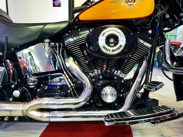 Harley-Davidson FLSTF Fat Boy 1450 Limited U.S.A. Teste Nere