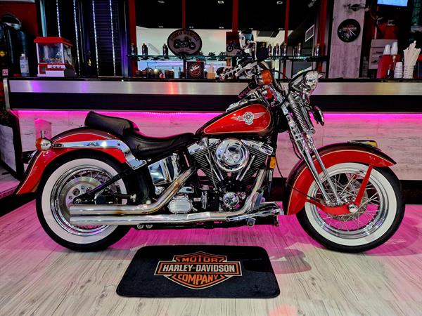 Harley-Davidson FLSTF Softail Special Fat Boy 1340 - Ruby Red