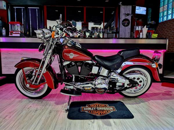 Harley-Davidson FLSTF Softail Special Fat Boy 1340 - Ruby Red