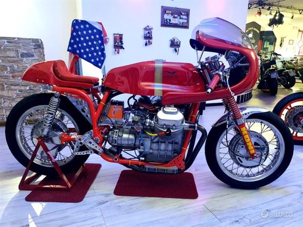 Special Moto Guzzi V7 810 Corsa Corta - 1972 Targa Milano