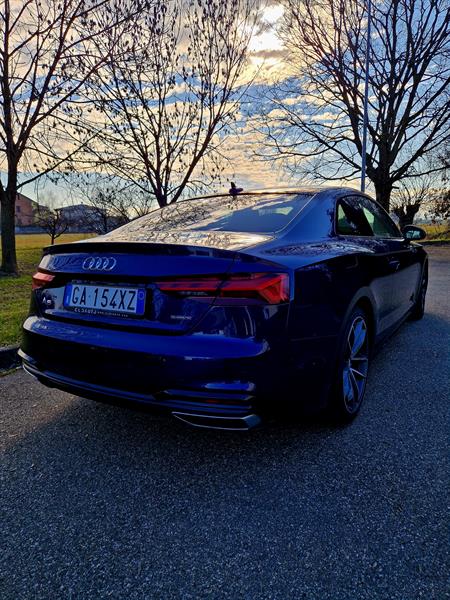 Audi A5 Coupe' A45 2.0 TFSI Quattro S-Tronic Blu - Restyling 245Cv IVA ESPOSTA