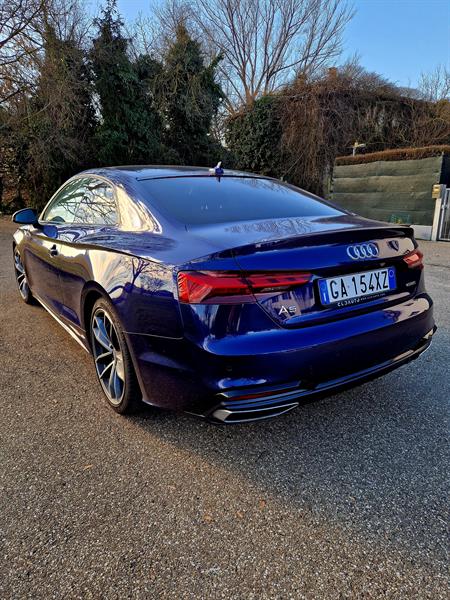 Audi A5 Coupe' A45 2.0 TFSI Quattro S-Tronic Blu - Restyling 245Cv IVA ESPOSTA