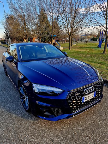 Audi A5 Coupe' A45 2.0 TFSI Quattro S-Tronic Blu - Restyling 245Cv IVA ESPOSTA