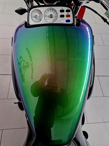 Special Yamaha V-Max 1200 Chamaleon Green